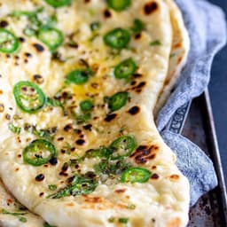 Chilli Garlic Naan (Bullet Naan)