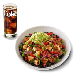 Chicken Double Protein Bowl + Drink