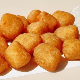 Fried White Cheddar Bites