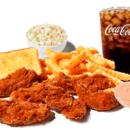 Chicken Finger Plate - Sauced 6 Fingers