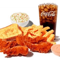Chicken Finger Plate - Sauced 4 Fingers