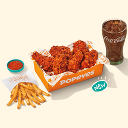 6 Spicy Bone-In Wings Combo