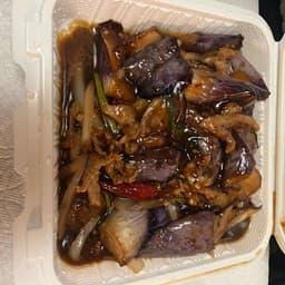 Sauteed Eggplants With Garlic Sauce