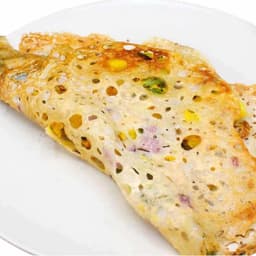 Onion Ravva Masala Dosa